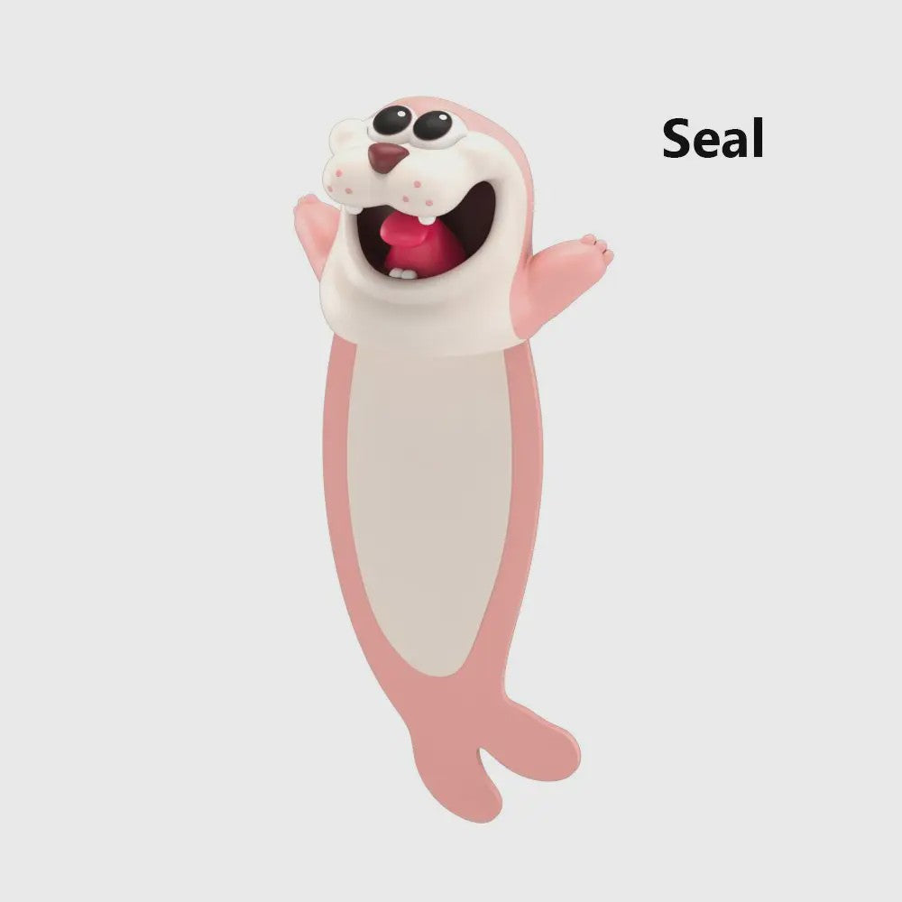Grappige 3D Boekenlegger Dieren - Leuke Leestekens voor Boekenwurmen
