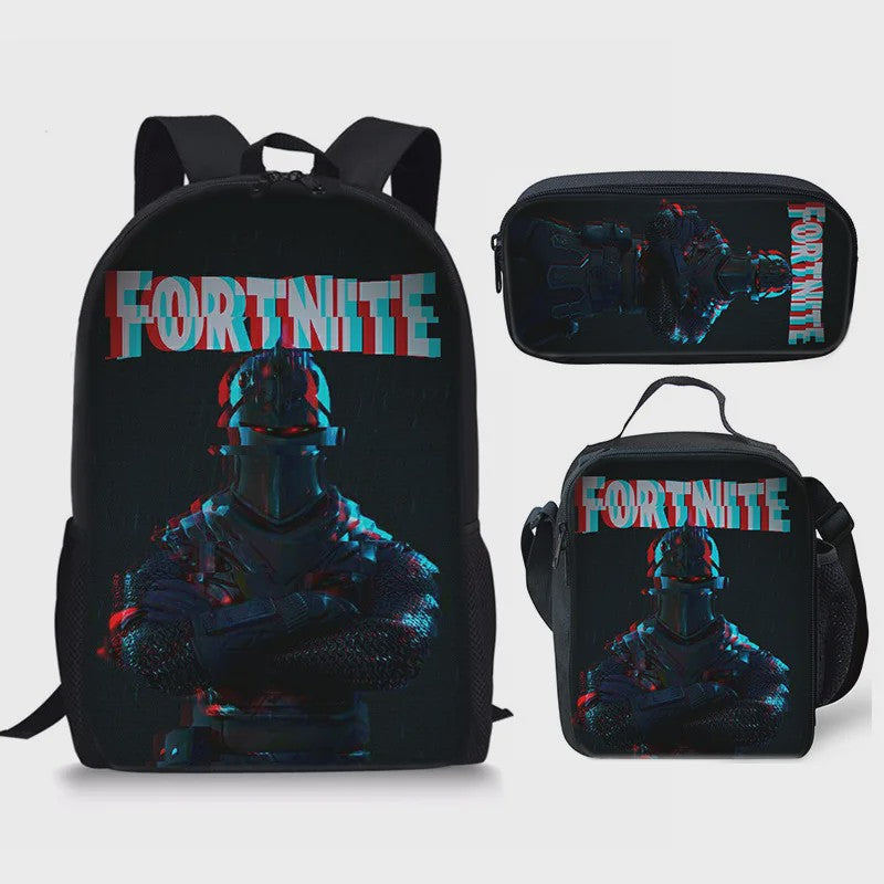 Fortnite Schooltas Set: Rugzak, Pennenhouder & Lunchtas voor Kinderen