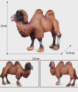 Realistische PVC Dierenfiguren Set: Wilde Dieren Collectie