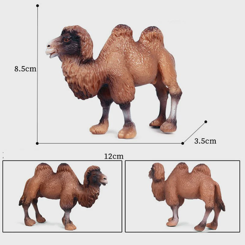Realistische PVC Dierenfiguren Set: Wilde Dieren Collectie