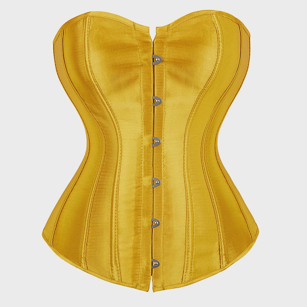 Victoriaans Corset Bustier met Vetersluiting - Plus Size & Vintage Stijl