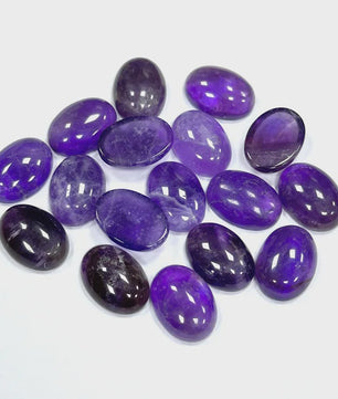 10x Kristal Cabochons Ovaal 13x18mm - Natuurlijke Helende Stenen voor Sieraden Maken