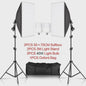 Professionele Softbox Verlichtingskit 50x70CM met E27 Fotografie Lampen