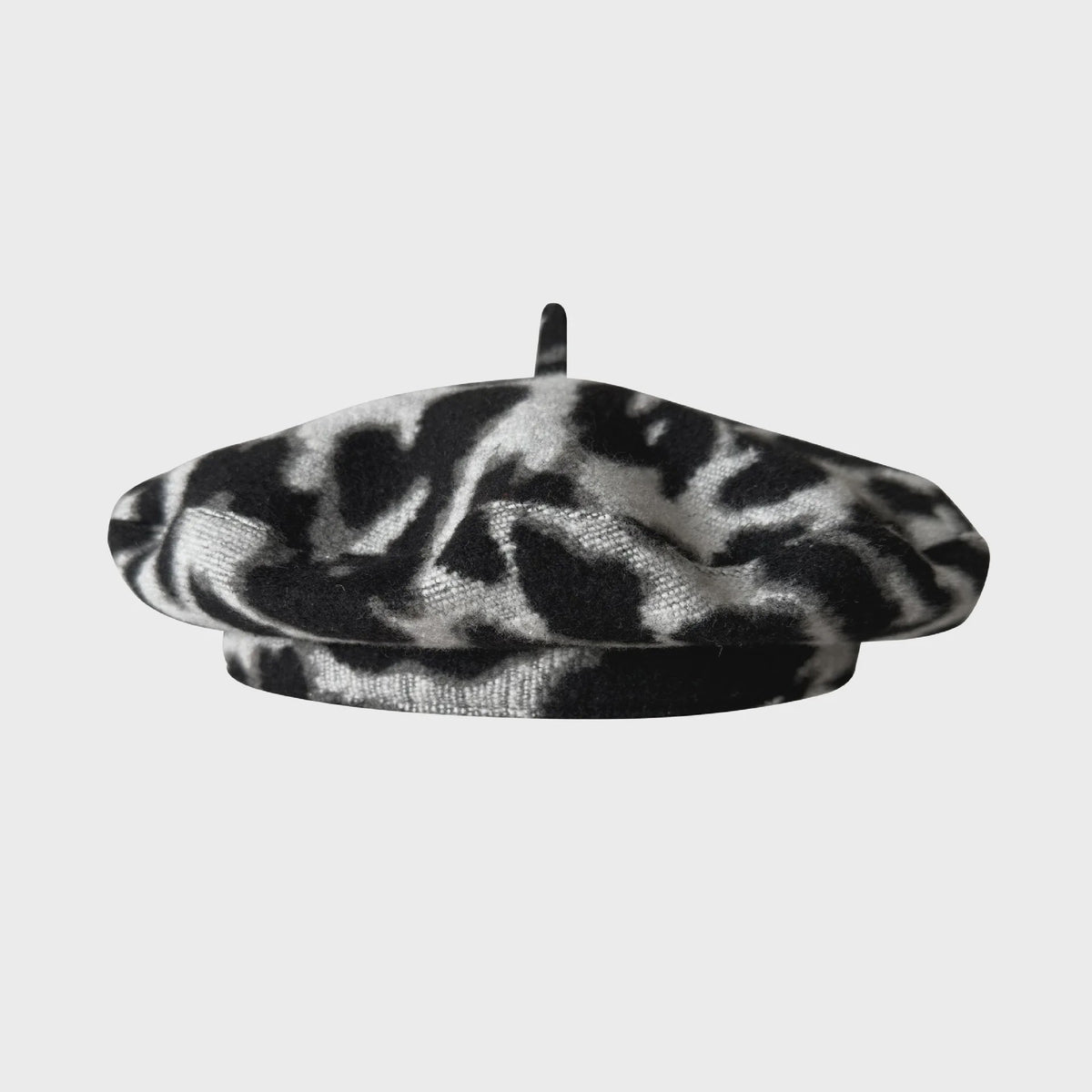 Stijlvolle Ruitjes Baret voor Dames - Retro Vliegende Schotel Hoed