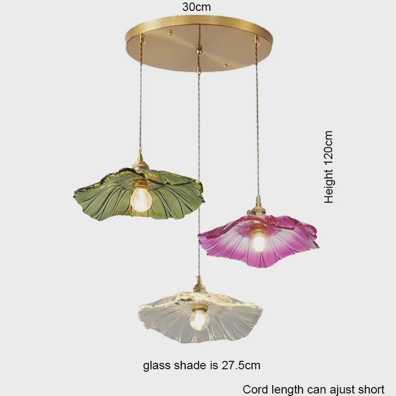 Moderne Glazen Hanglamp - Sfeervolle Verlichting voor Keuken, Eetkamer & Slaapkamer