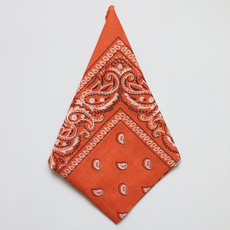 Klassieke Katoenen Bandana 55x55cm - Paisley Print Hoofdband voor Dames & Heren
