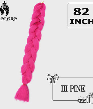 Alororo Jumbo Braids Haarverlenging - 82 Inch Synthetisch Hittebestendig Vlecht Haar