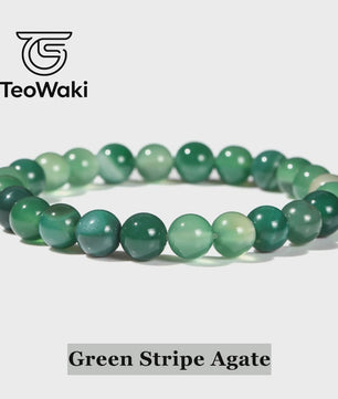 Natuurstenen Armbanden (4-10mm) - Amethist, Tijgeroog & meer - Unisex Reiki Healing