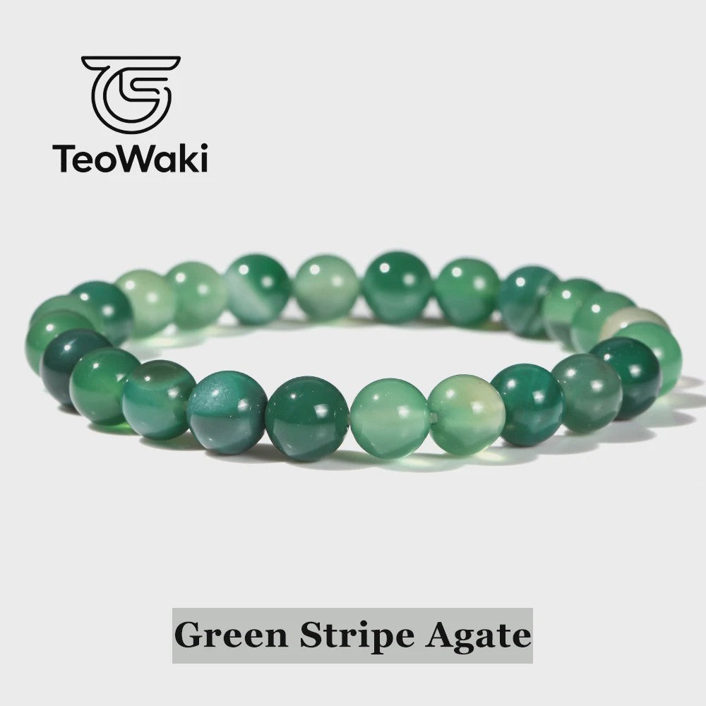 Natuurstenen Armbanden (4-10mm) - Amethist, Tijgeroog & meer - Unisex Reiki Healing