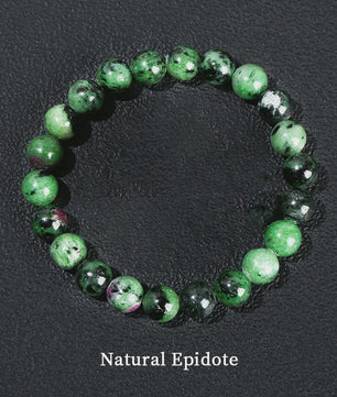 Natuurstenen Kralen Armband - Lapis Lazuli, Amethist, Rozenkwarts & meer