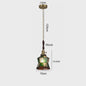 Vintage Kleurrijke Hanglamp - Luxe Decoratie voor Restaurant & Bar