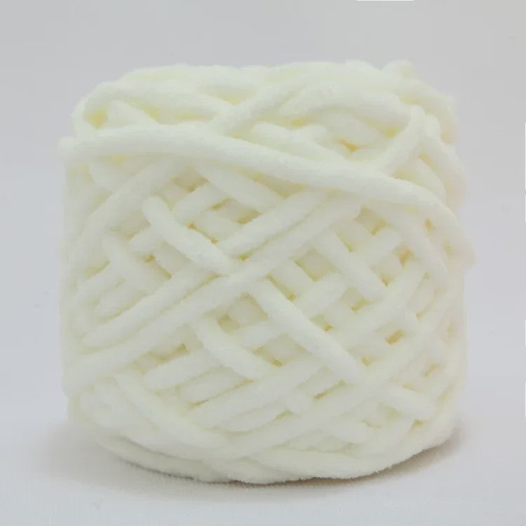 Chenille Garen 100g/bol - Super Zacht Dik Wol Garen voor Handbreien, DIY Sjaals & Projecten