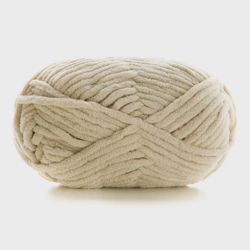 Zacht Chenille Garen 50g - Dik Velvet Garen voor Handwerken & DIY Baby Projecten