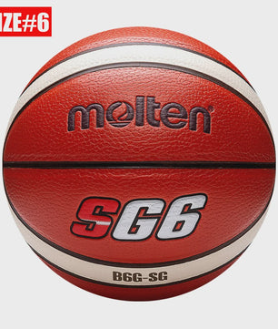 Molten BG3100 Basketbal: Officiële Maat 7, 6, 5 | PU Leer | Indoor & Outdoor Gebruik