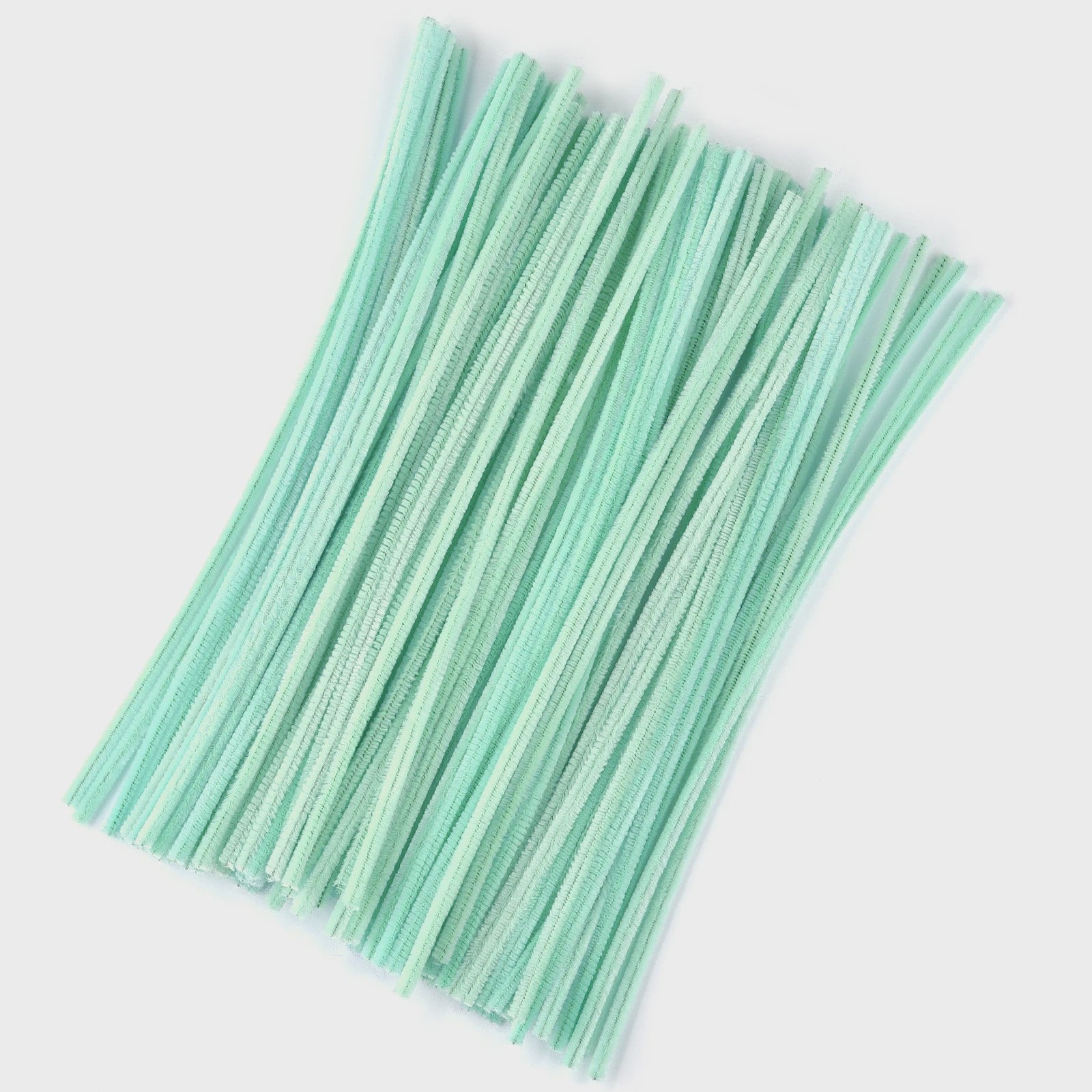 100 Stuks Chenille Stelen - Flexibele Knutseldraad voor Creatieve DIY Projecten