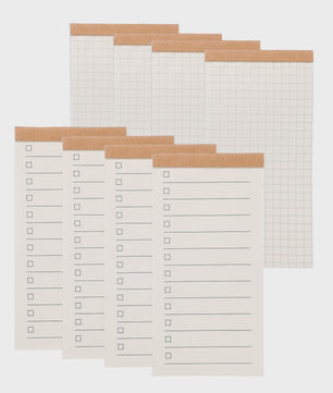 Set van 4/8 Pocket Notitieboekjes - Ideaal voor Dagelijkse Planning en Notities