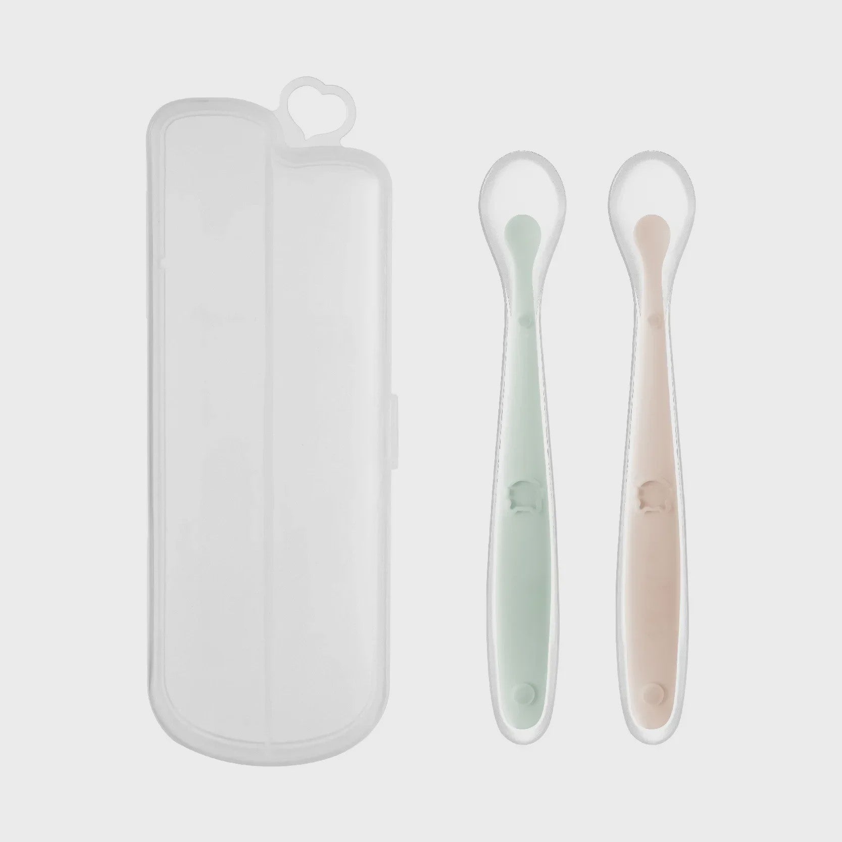 Zachte Siliconen Baby Lepel - Ideaal voor Voedingstraining en Eerste Hapjes