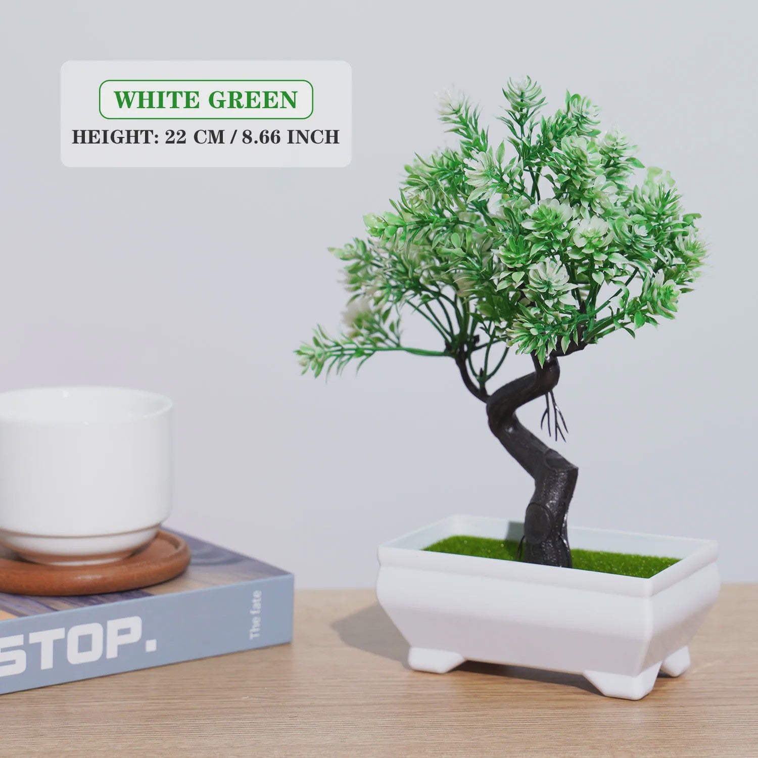 Kunst Bonsai Boom Potted Plant - Decoratieve Kunstplant voor Huis & Kantoor
