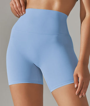 Dames Sportshorts Hoge Taille Squat Proof - Sneldrogend voor Yoga, Fitness & Fietsen