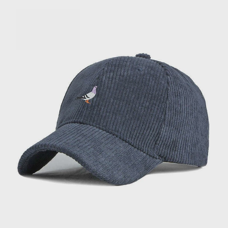 Baseballpet met Duivenborduring - Casual Mode voor Alle Seizoenen