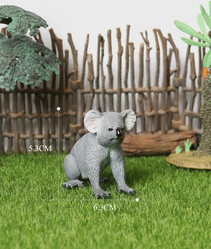 Realistische Australische Dieren Figuren Set: Koala, Kangoeroe, Emu & Meer