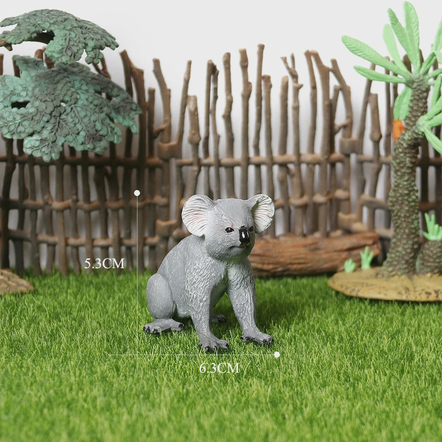 Realistische Australische Dieren Figuren Set: Koala, Kangoeroe, Emu & Meer