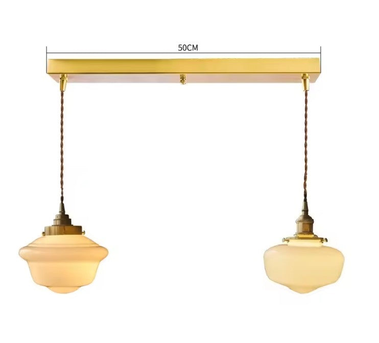 Japanse Glazen Hanglamp – Minimalistisch Nordic Design – LED E27 – Verstelbaar Snoer 200 cm – Sfeervolle Interieurverlichting