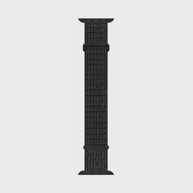 Nylon Sportband voor Apple Watch (38-49mm) - Ademend & Verstelbaar met Klittenband