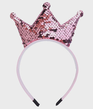 Crown Headband Sequins Hair Bands Women Girls Hair Accessories for Birthday Party Favors Hair Decoration Supplies
