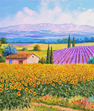 500 Stukjes Puzzel: Prachtige Landschap & Olieverf Kunst - Ontspanning voor Volwassenen & Familie