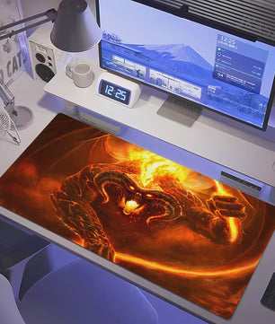 Grote Gaming Muismat XL - Lotrs Film Thema Deskmat voor PC & Bureau