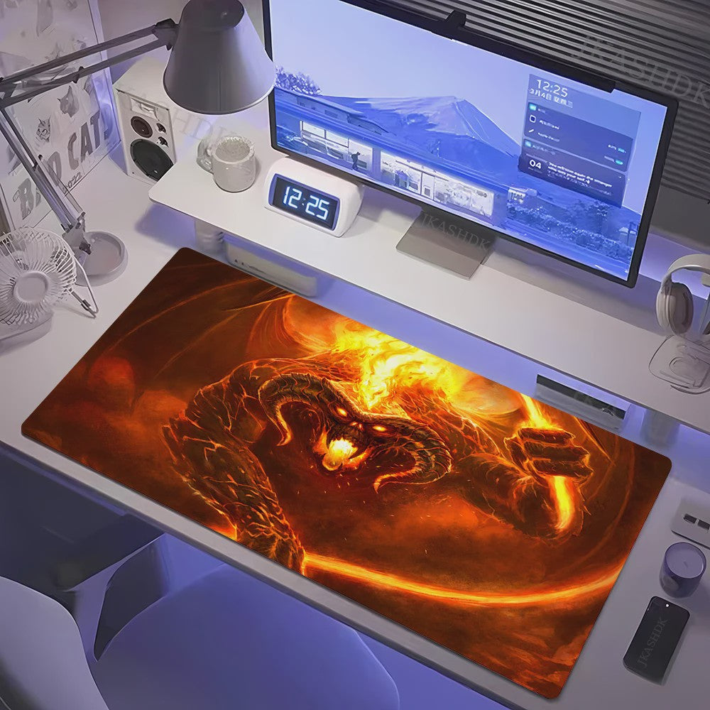 Grote Gaming Muismat XL - Lotrs Film Thema Deskmat voor PC & Bureau