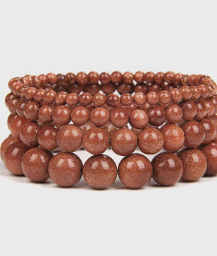 Handgemaakte Natuursteen Armbanden - Onyx & Agate Kralen - Yoga & Reiki Energie - Unisex 19cm