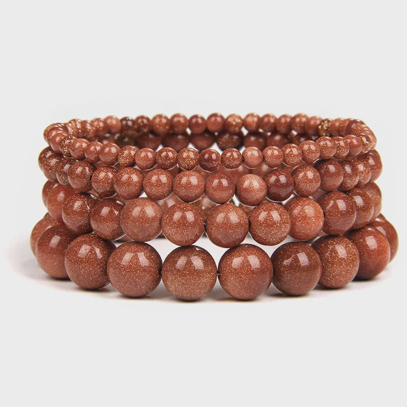 Handgemaakte Natuursteen Armbanden - Onyx & Agate Kralen - Yoga & Reiki Energie - Unisex 19cm