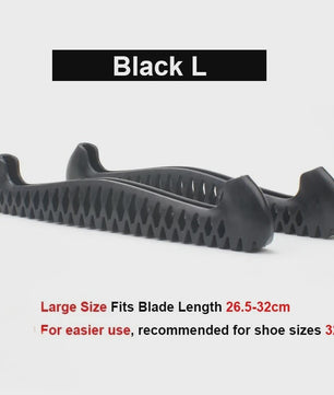 Verstelbare Schaats Blade Covers (S/L/XL) - TPU Bescherming voor IJshockey en Kunstschaatsen