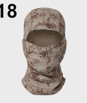 Multicam Camouflage Balaclava - Volledig Gezicht Hoofddeken voor Skiën, Fietsen & Outdoor