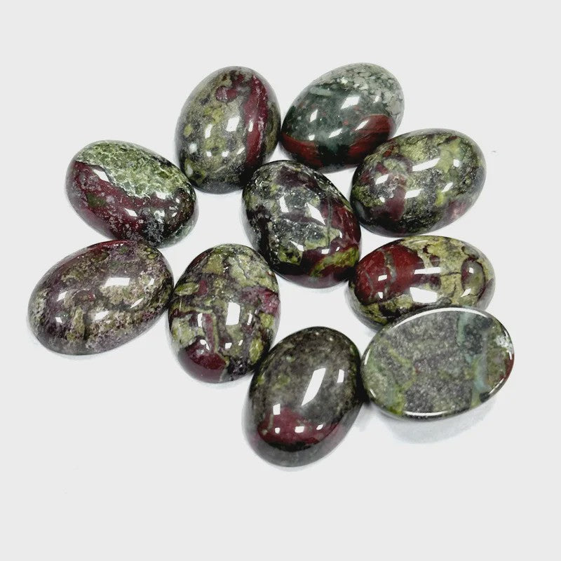 10x Kristal Cabochons Ovaal 13x18mm - Natuurlijke Helende Stenen voor Sieraden Maken