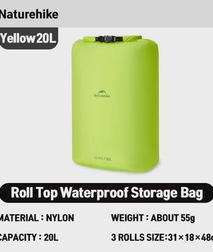 Naturehike Waterdichte Opbergzak - Lichtgewicht Compressie & Organizer voor Outdoor