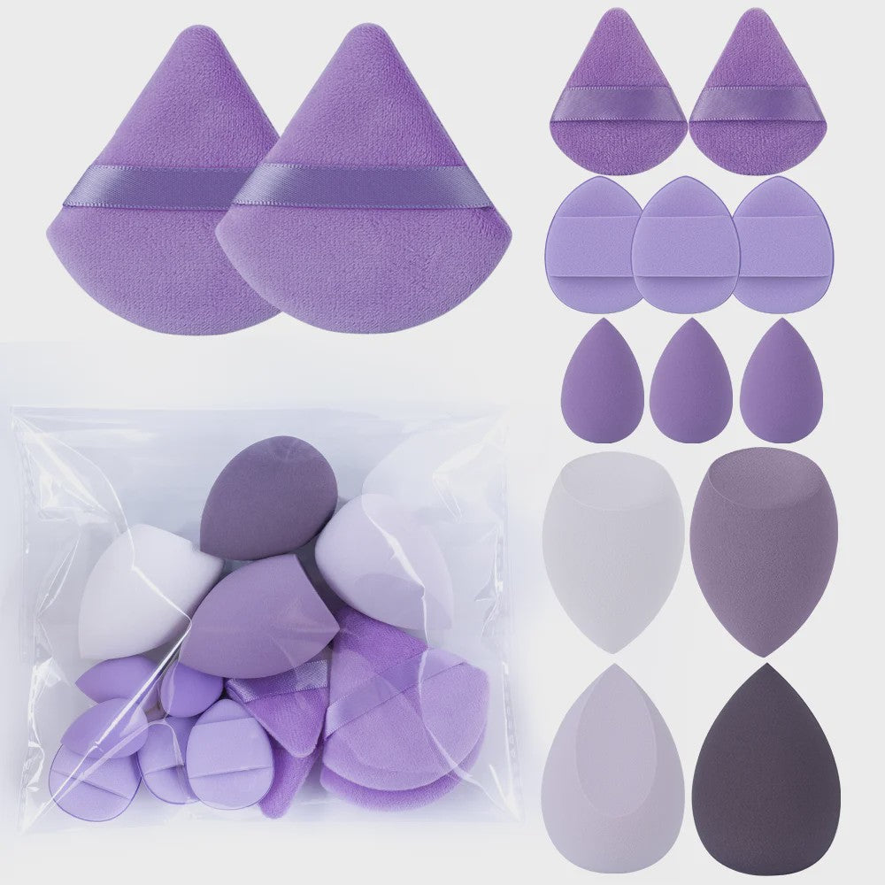 Professionele Make-up Kwasten Set (20 Stuks) - Foundation, Oogschaduw & Meer