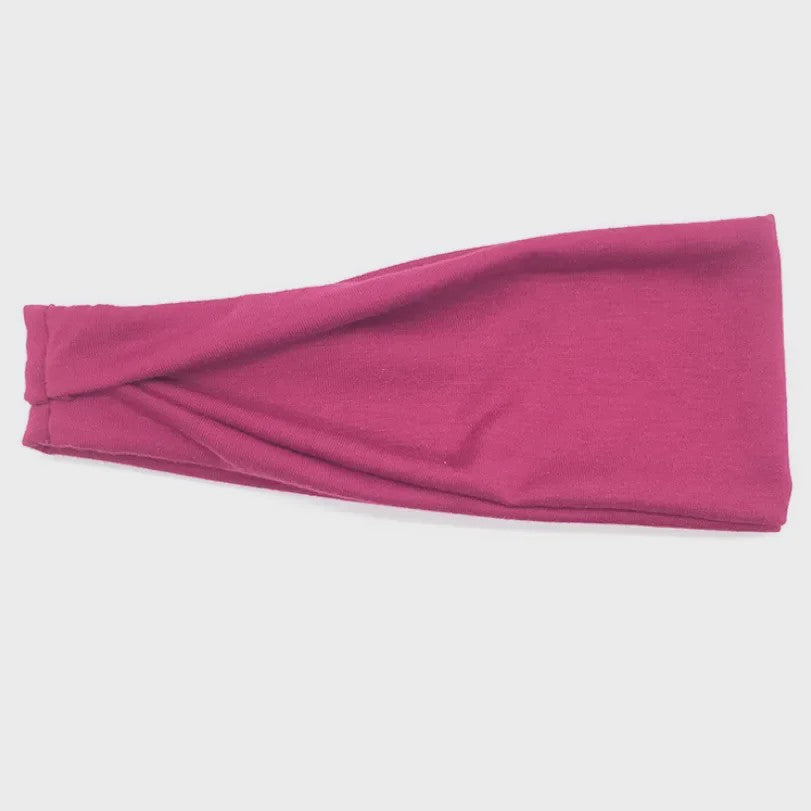 Dames Haarband Twist Katoen - Sportieve Turban Hoofdband met Knoop