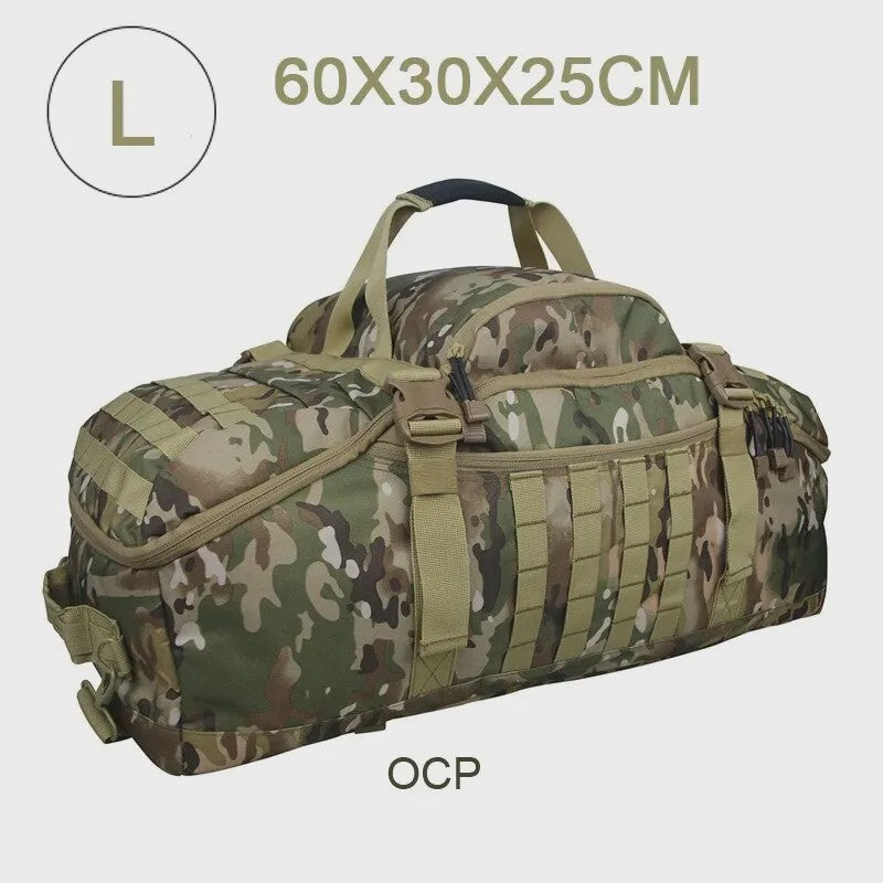LQARMY Tactische Rugzak 45L/80L - Molle Systeem, Waterafstotend, Ideaal voor Camping, Reizen & Sport