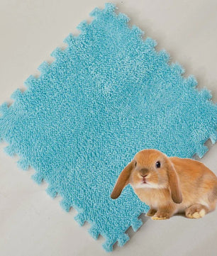Set van 10 Waterdichte & Absorbente Bodembedekking Matten voor Kleine Huisdieren (Konijn, Cavia)