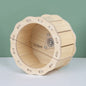 Houten Hamster Villa: Speelhuis met Klimplatform en Verhoogd Platform - Duurzaam Knaagdier Accessoire