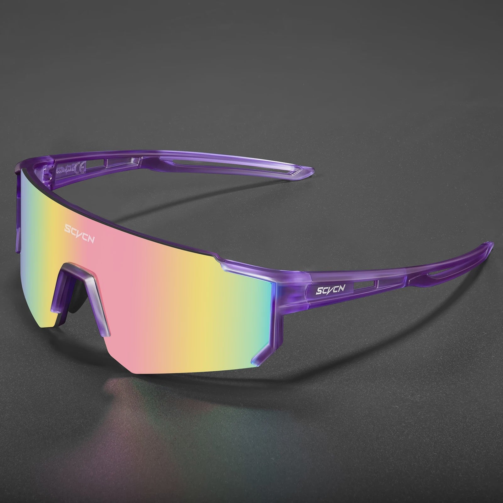 SCVCN Fietsbril Sport Zonnebril UV400 - Wielrennen, MTB, Outdoor