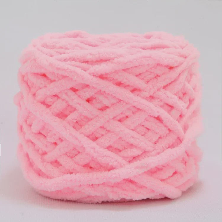 Chenille Garen 100g/bol - Super Zacht Dik Wol Garen voor Handbreien, DIY Sjaals & Projecten