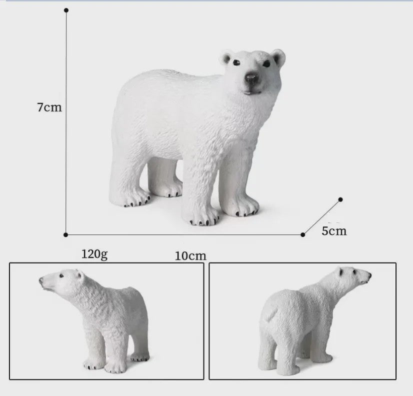 Realistische PVC Dierenfiguren Set: Wilde Dieren Collectie