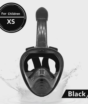 Volledig Gelaatsmasker Duiken & Snorkelen - Anti-Fog, Veilig en Comfortabel voor Volwassenen & Kinderen
