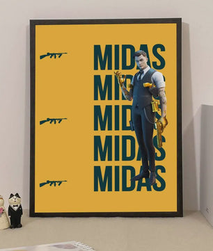Fortnite Game Poster - Decoratieve Muurkunst voor Fans