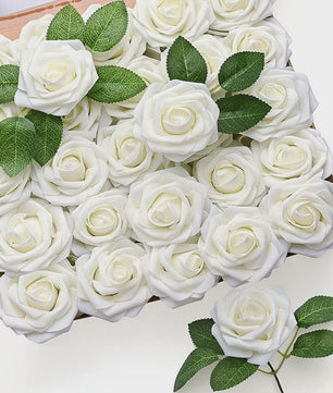Kunst Rozen Foam - Set van 10 tot 100 Stuks - Decoratie Bruiloft, Feest & Cadeau