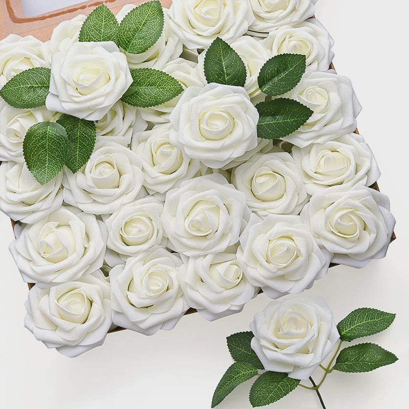 Kunst Rozen Foam - Set van 10 tot 100 Stuks - Decoratie Bruiloft, Feest & Cadeau